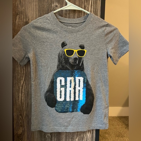 OshKosh B'gosh Other - Oshkosh: Boys Grey Bear T-Shirt: Size 8
